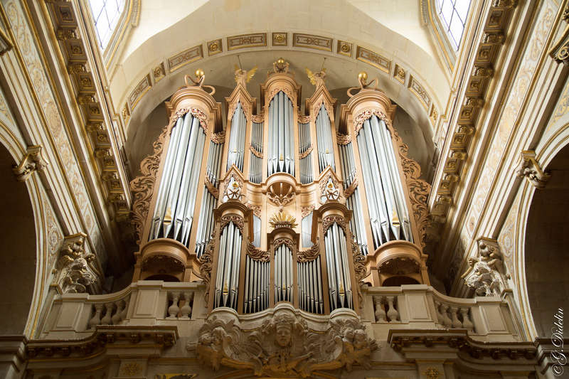 Musicien Orgue En Cristal Saint Louis - Parfait état